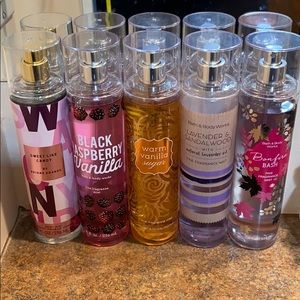 Bath & Body Works! (Lot of 5) Body Spray